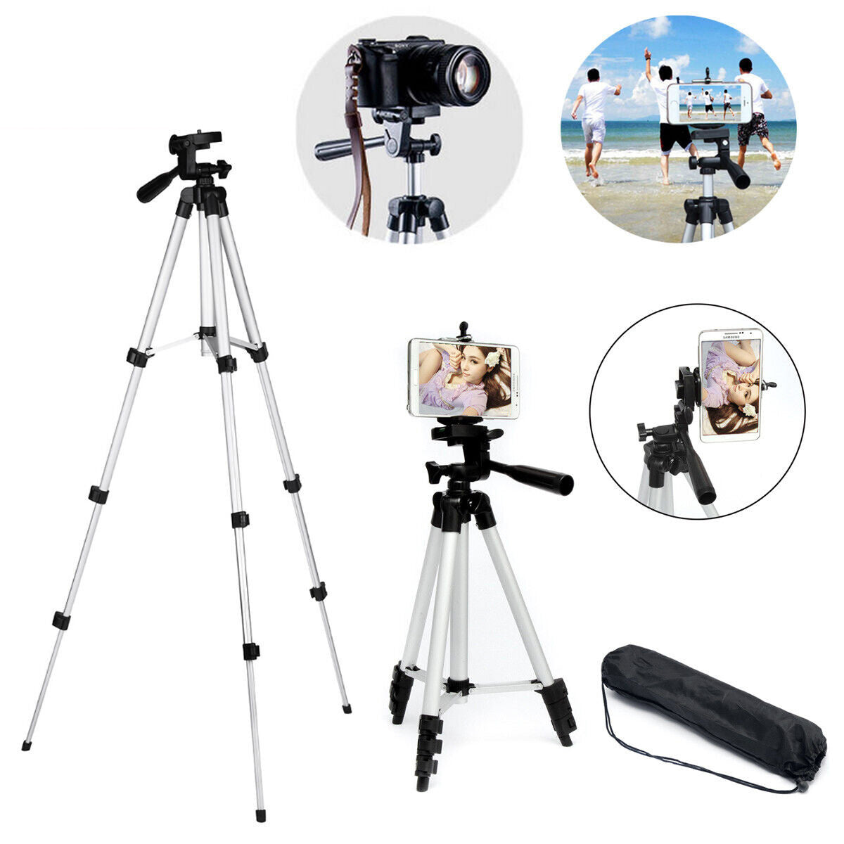 Camera Tripod Mount | Tripod Phone Holder | In My Aura
