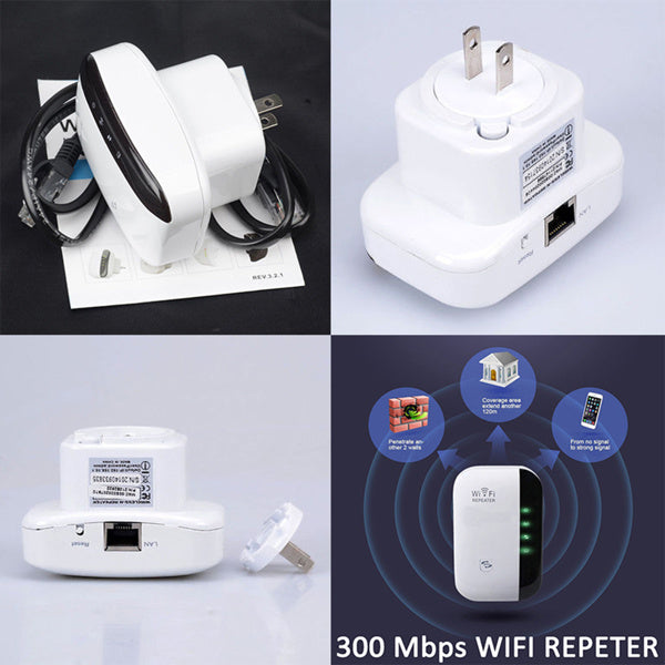 PulseReach™ 300 M Wi-Fi Repeater