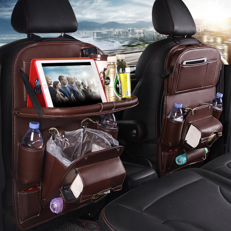 Seat Back Organizer | Leather Seat-Back Organizer | In My Aura