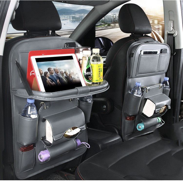 Seat Back Organizer | Leather Seat-Back Organizer | In My Aura