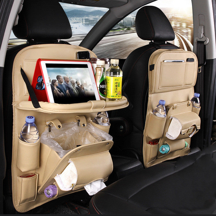 Seat Back Organizer | Leather Seat-Back Organizer | In My Aura