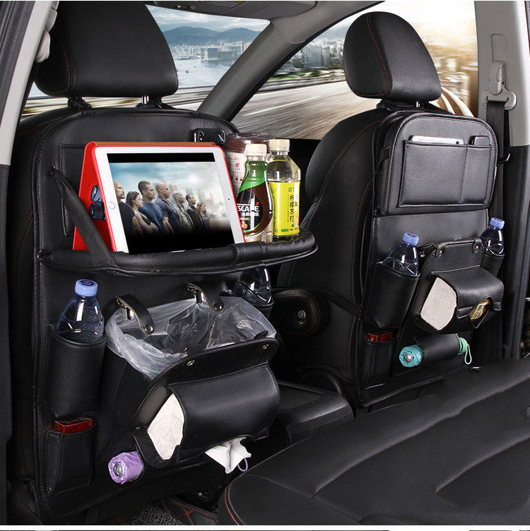 Seat Back Organizer | Leather Seat-Back Organizer | In My Aura