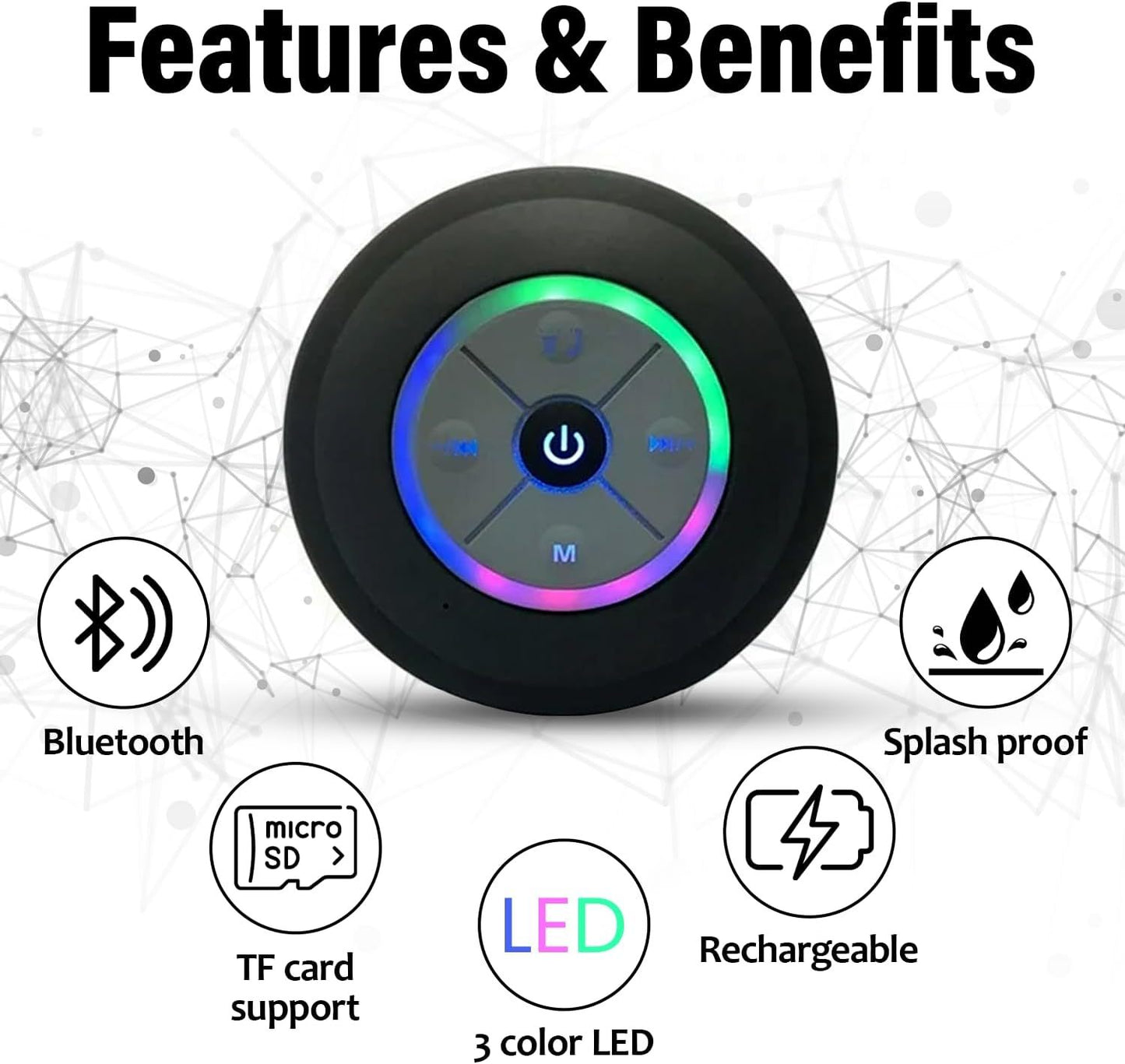 Portable Bluetooth Speaker | Wireless Bluetooth Speaker | In My Aura