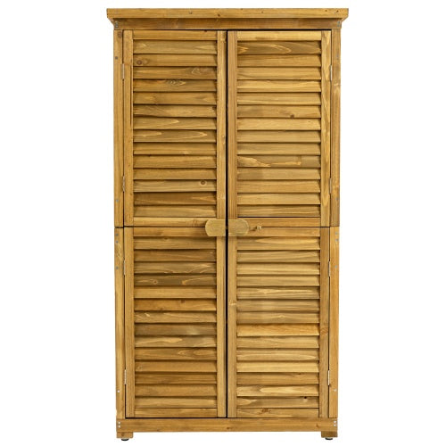 Outdoor Storage Cabinet | Wooden Storage Cabinet | In My Aura