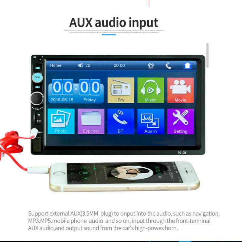 Car Multimedia Player | Car Bluetooth Mp5 Player | In My Aura