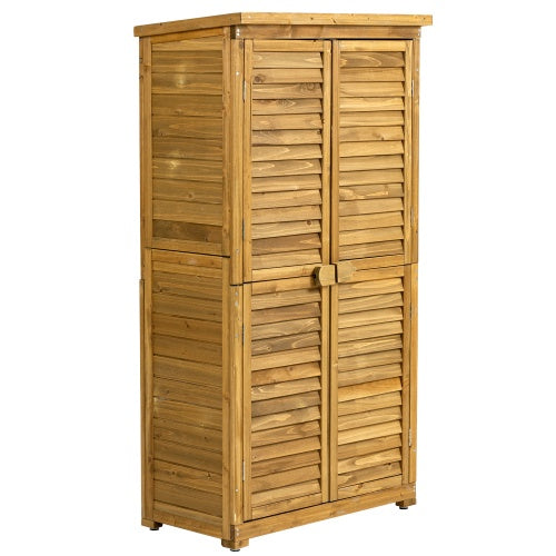 Outdoor Storage Cabinet | Wooden Storage Cabinet | In My Aura