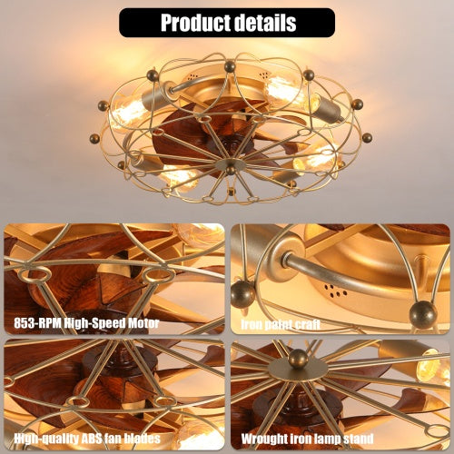 Industrial Ceiling Fan | Industrial Ceiling Fan with Light | In My Aura