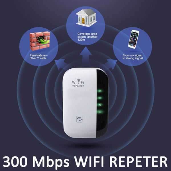 PulseReach™ 300 M Wi-Fi Repeater