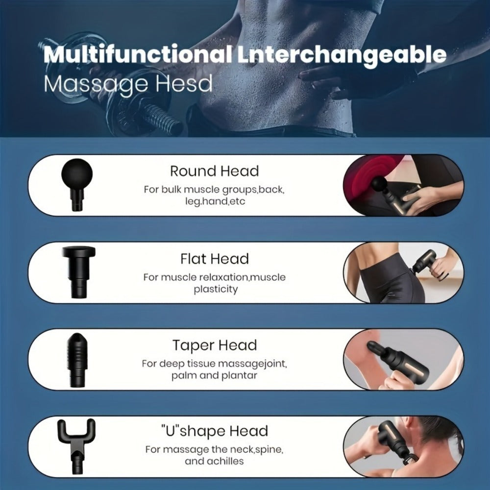 Portable Massage Gun | Rechargeable Massage Gun | In My Aura