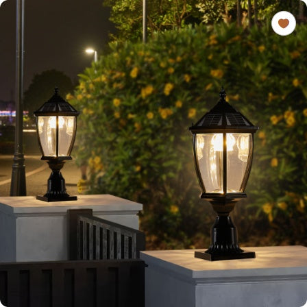 Outdoor Solar Lanterns | LED Outdoor Lantern | In My Aura