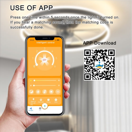 Dimmable Ceiling Fan | LED Ceiling Fan | In My Aura