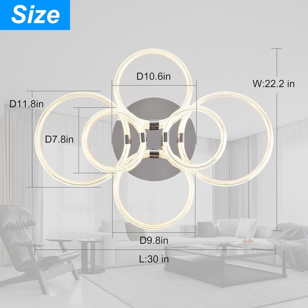 LED Ceiling Light | Dimmable Ceiling Light | In My Aura