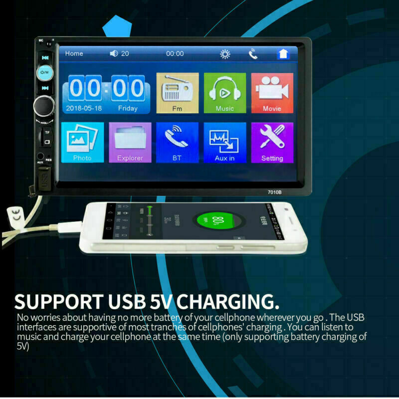 Car Multimedia Player | Car Bluetooth Mp5 Player | In My Aura