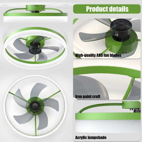 Slim Ceiling Fan | Ceiling Fan with Light | In My Aura