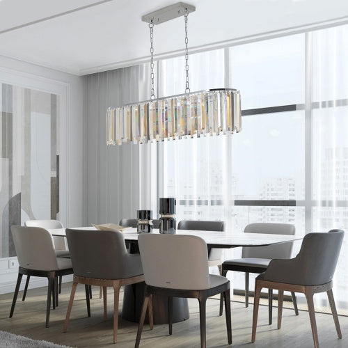 Oval Crystal Chandelier | Luxury Crystal Chandelier | In My Aura