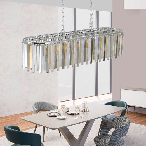 Oval Crystal Chandelier | Luxury Crystal Chandelier | In My Aura