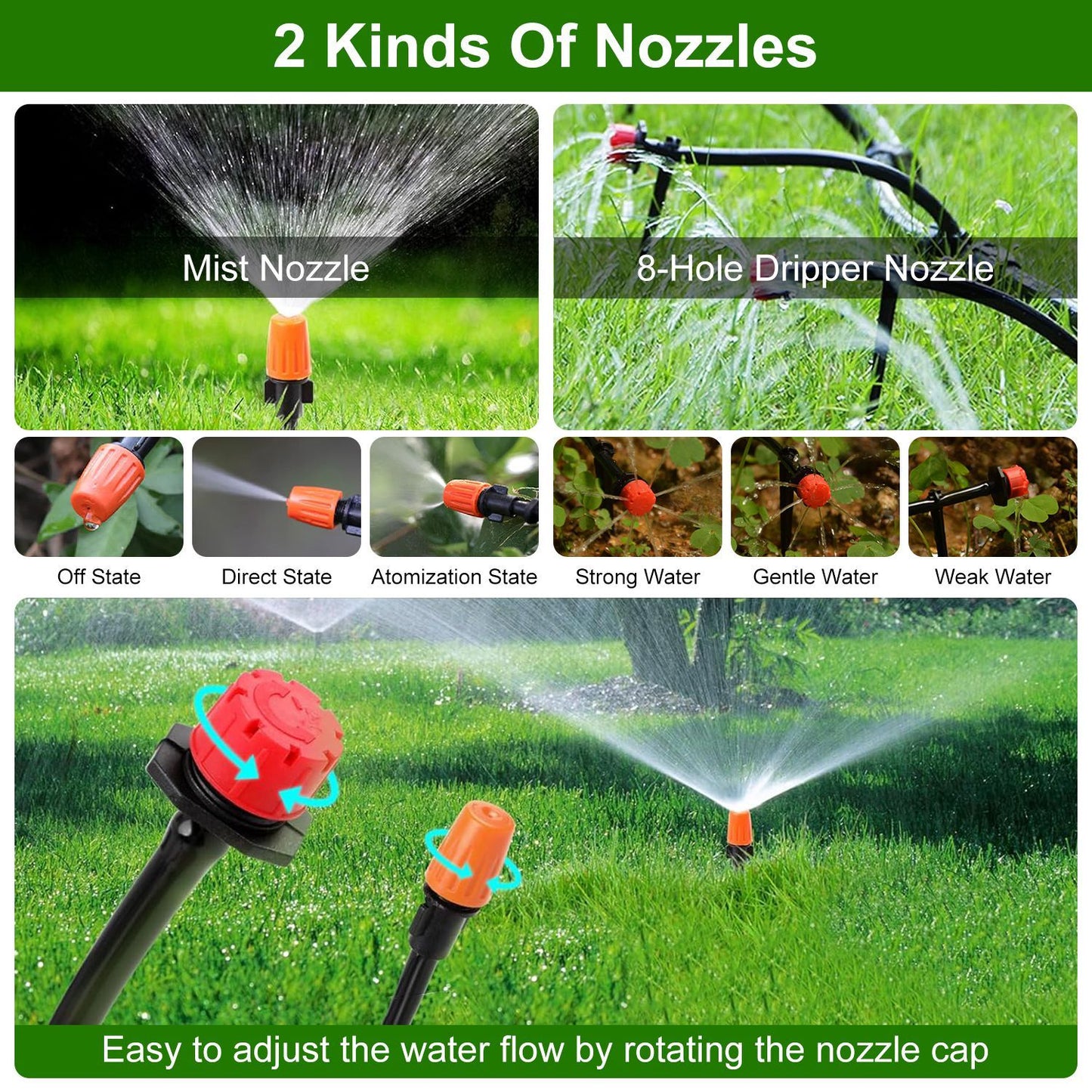Drip Irrigation Kit | Automatic Drip Irrigation Kit | In My Aura