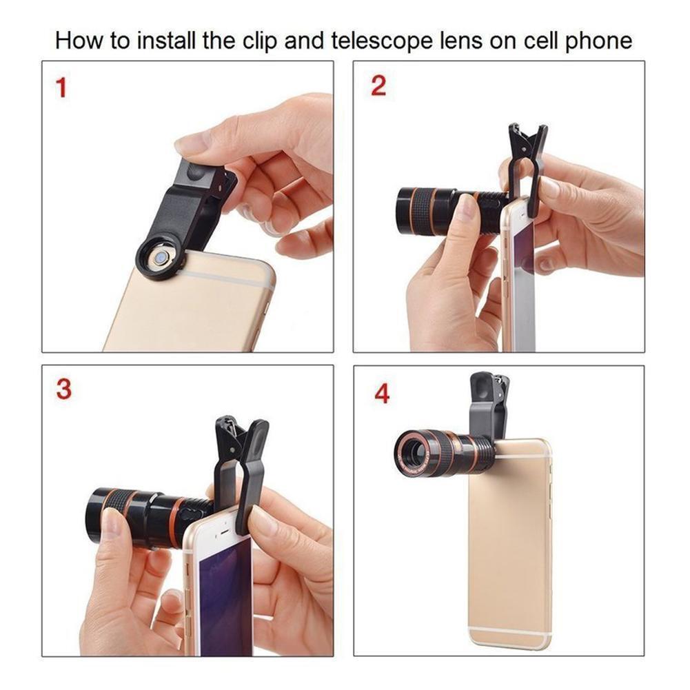 Mobile Camera Lens | Clip on Zoom Lens | In My Aura
