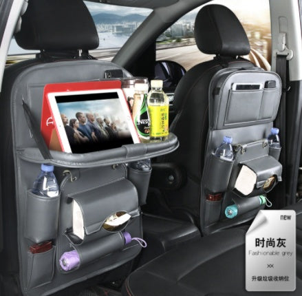 Seat Back Organizer | Leather Seat-Back Organizer | In My Aura