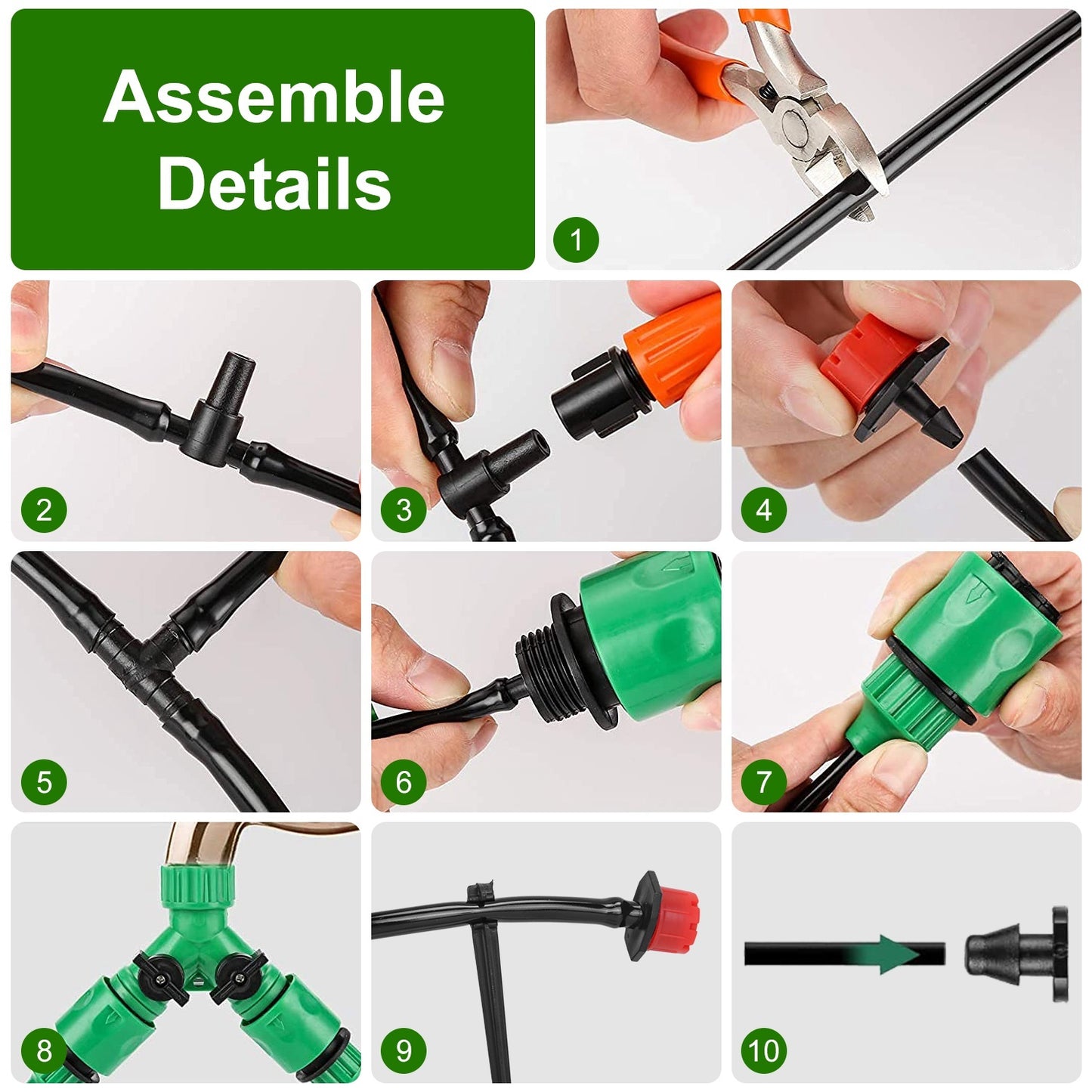 Drip Irrigation Kit | Automatic Drip Irrigation Kit | In My Aura