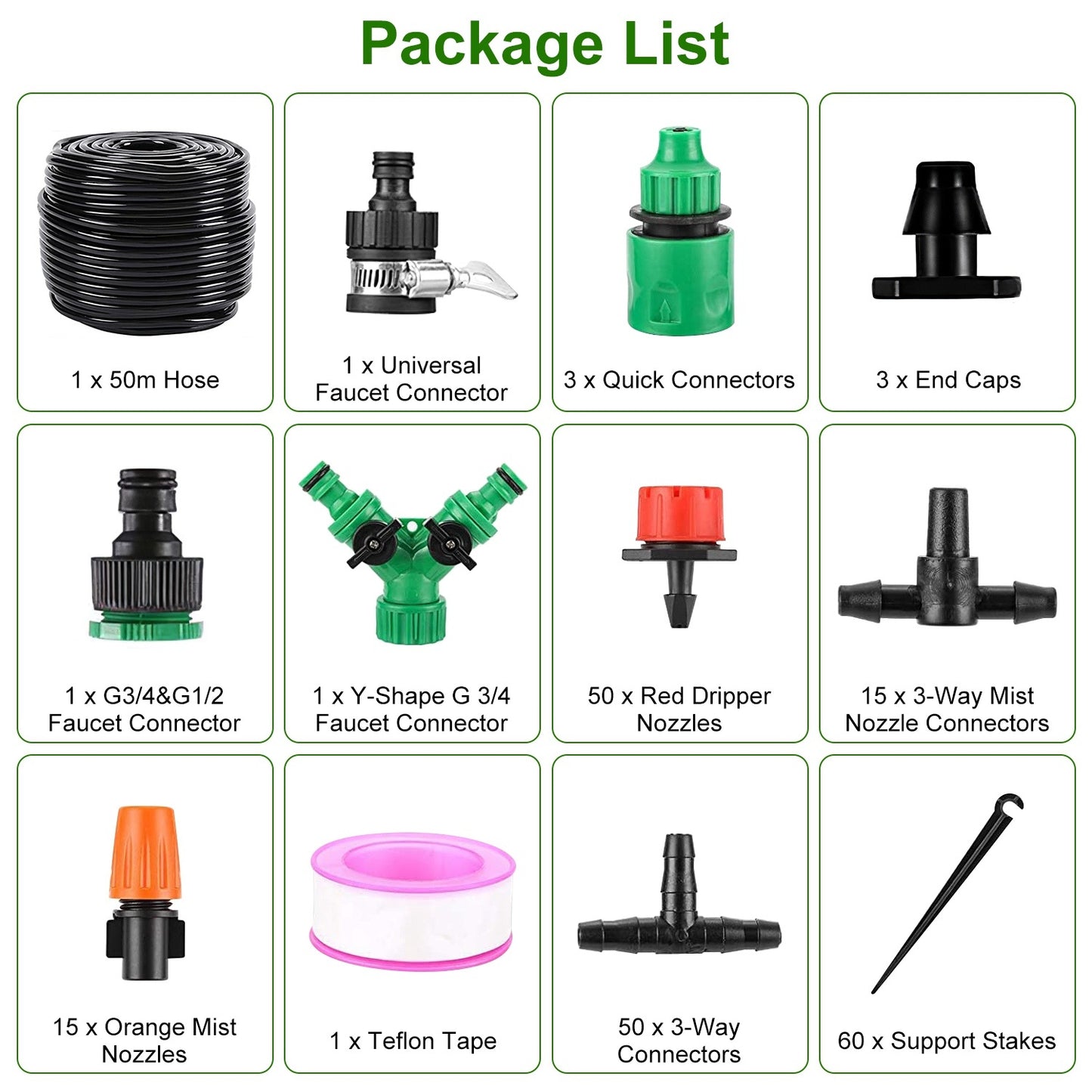 Drip Irrigation Kit | Automatic Drip Irrigation Kit | In My Aura