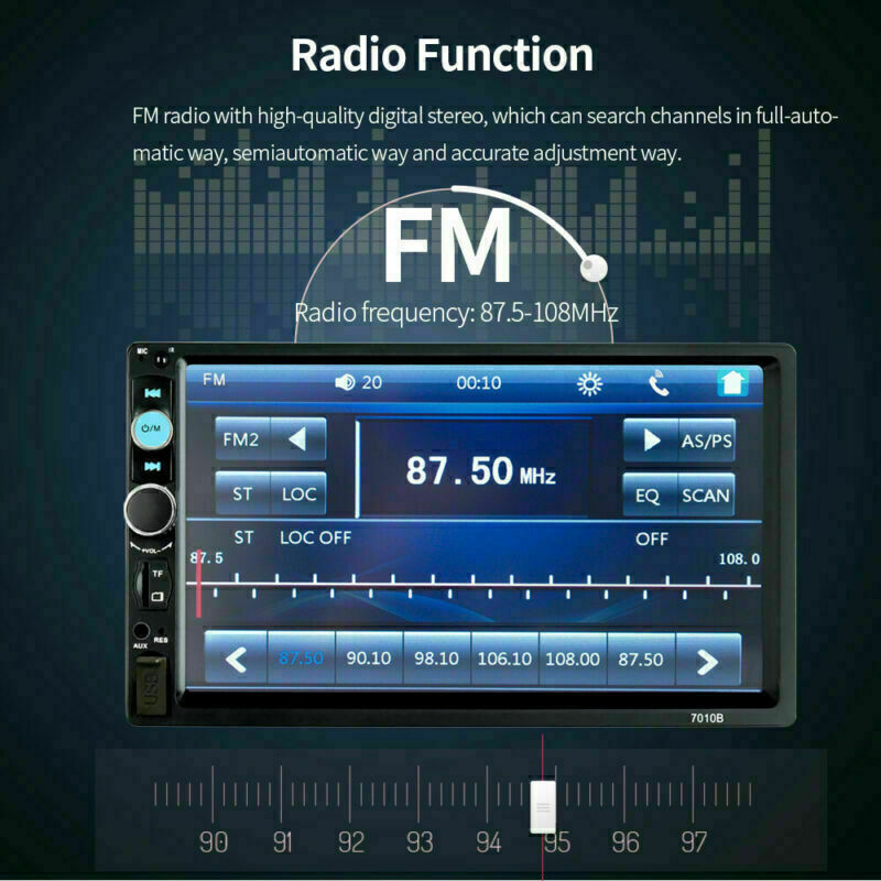 Car Multimedia Player | Car Bluetooth Mp5 Player | In My Aura