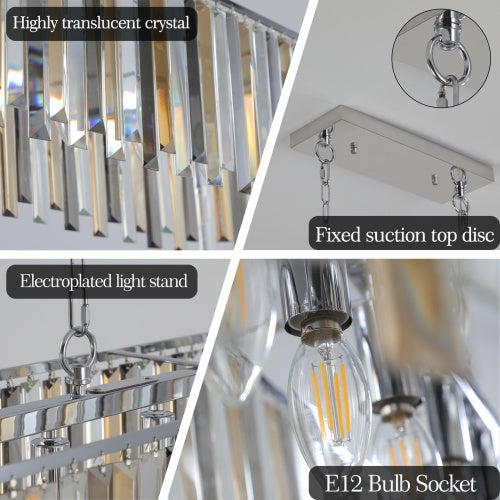 Oval Crystal Chandelier | Luxury Crystal Chandelier | In My Aura