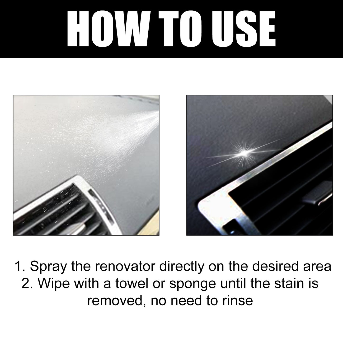 Auto Cleaning Spray | Auto Interior Renovation Spray | In My Aura