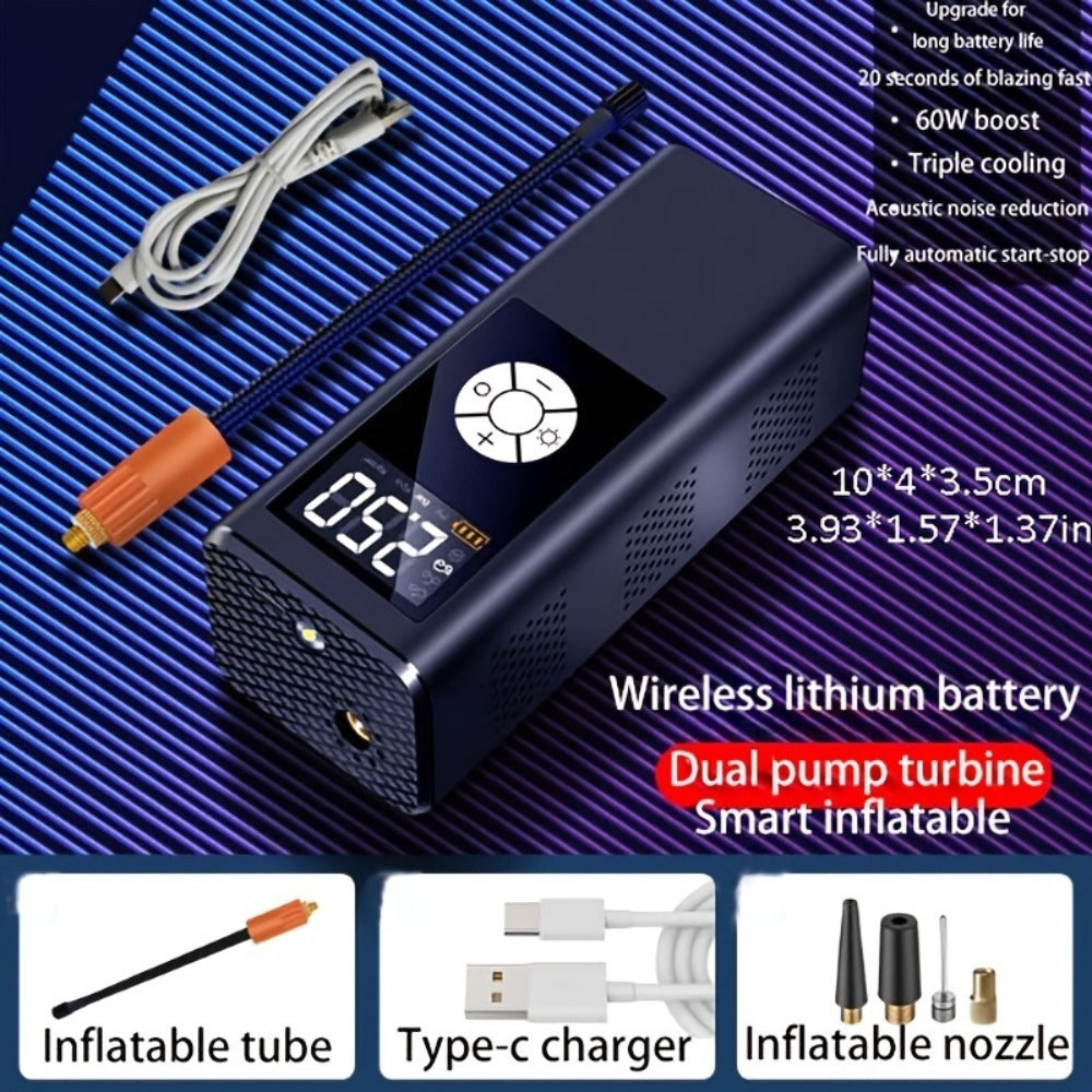 Wireless Tire Inflator | Smart Tire Inflator | In My Aura