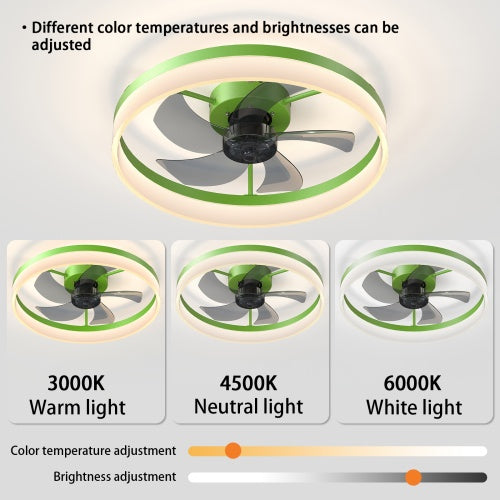 Slim Ceiling Fan | Ceiling Fan with Light | In My Aura