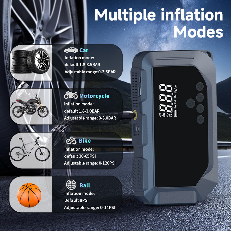 Auto Tire Inflator | Digital Tire Inflator | In My Aura