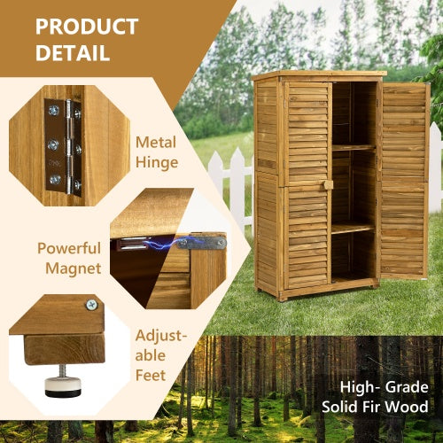 Outdoor Storage Cabinet | Wooden Storage Cabinet | In My Aura