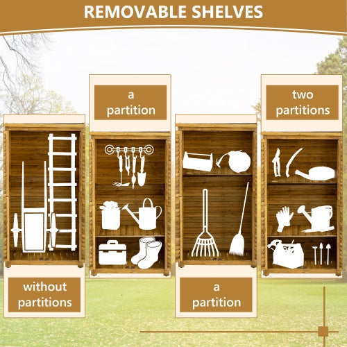 Outdoor Storage Cabinet | Wooden Storage Cabinet | In My Aura