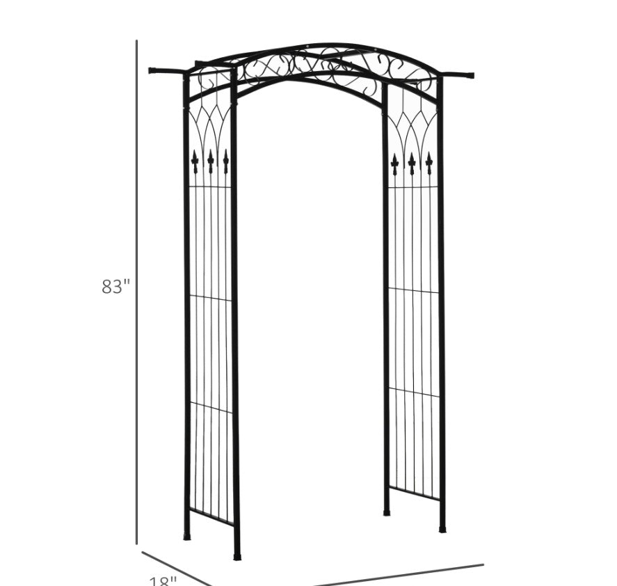 Metal Garden Arch | Garden Arch | In My Aura