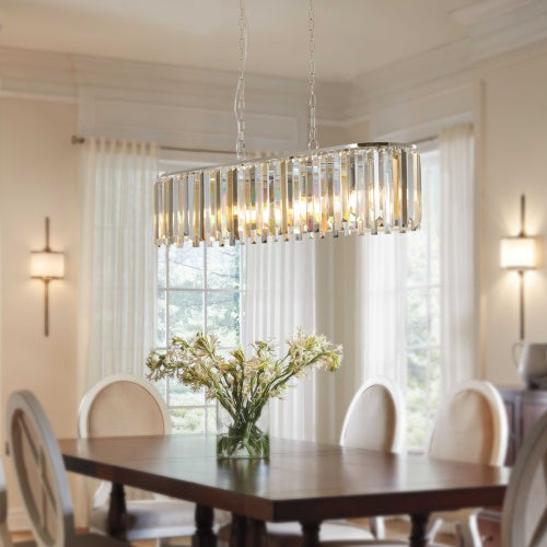 Oval Crystal Chandelier | Luxury Crystal Chandelier | In My Aura