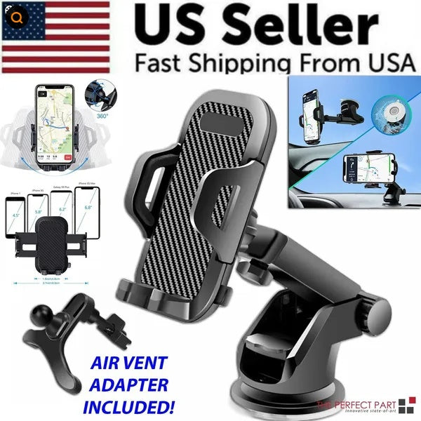 Windshield Phone Mount | Cell Phone Holder | In My Aura