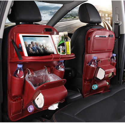 Seat Back Organizer | Leather Seat-Back Organizer | In My Aura