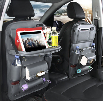 Seat Back Organizer | Leather Seat-Back Organizer | In My Aura