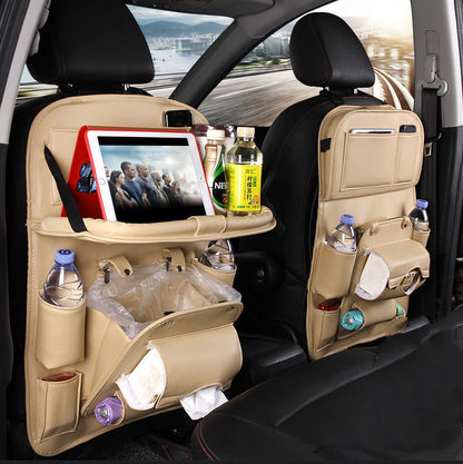 Seat Back Organizer | Leather Seat-Back Organizer | In My Aura
