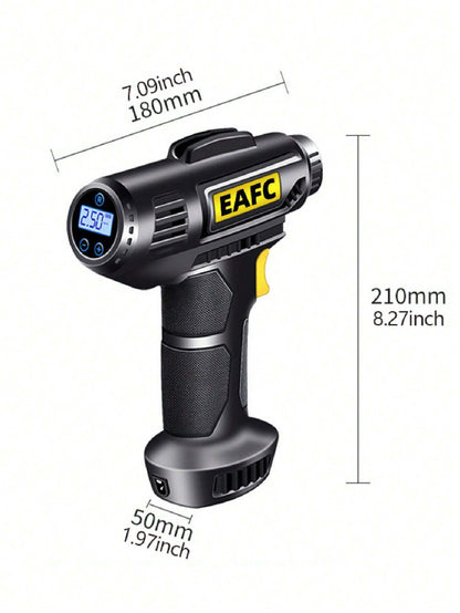 Andre ™  - Draadloze Auto Luchtcompressor 120W (Handheld Bandenpomp met LED-Licht)