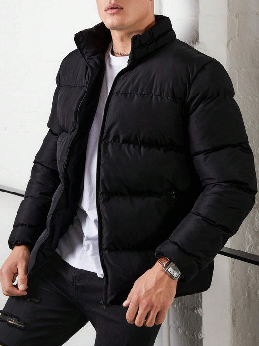 Hugo ™ - Functionele Zip-Up Puffer Coat: Warmte en Stijl in Één