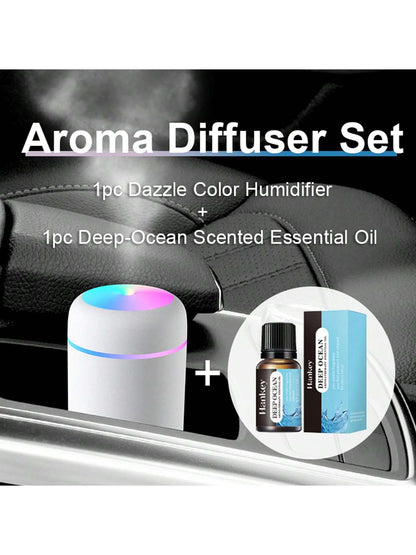 Sarah™ - Aroma Diffuser Voor In De Auto (300ml Luchtbevochtiger)