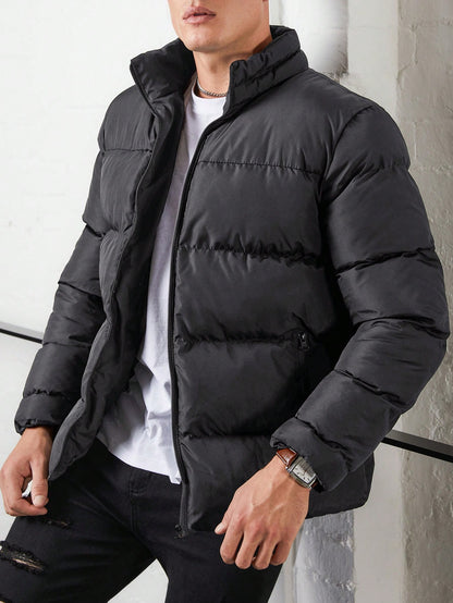 Hugo ™ - Functionele Zip-Up Puffer Coat: Warmte en Stijl in Één