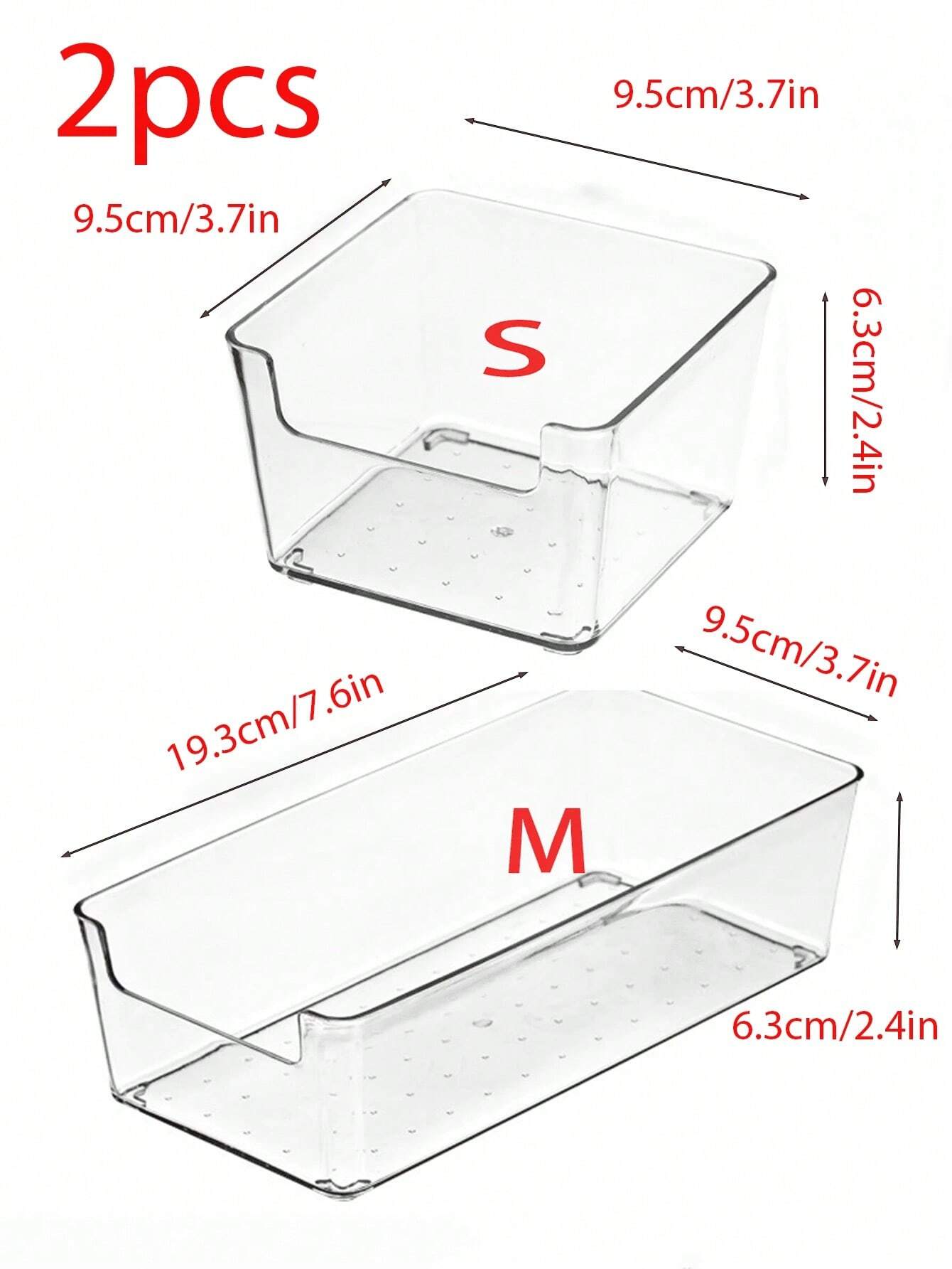 Kelsey ™  - Transparante Lade Organizer – Veelzijdige Opbergbak voor Keuken, Bureau en Dressoir