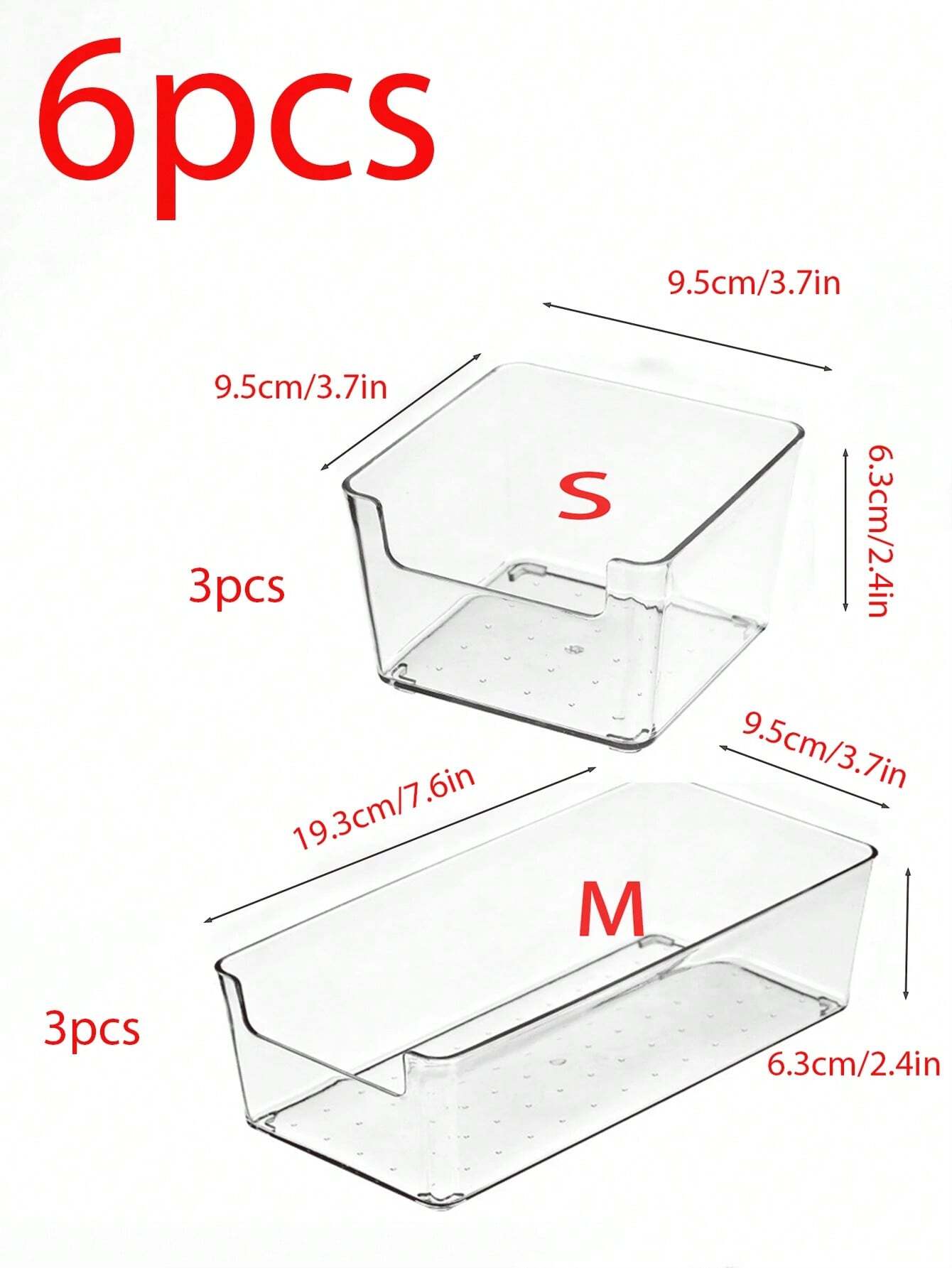 Kelsey ™  - Transparante Lade Organizer – Veelzijdige Opbergbak voor Keuken, Bureau en Dressoir