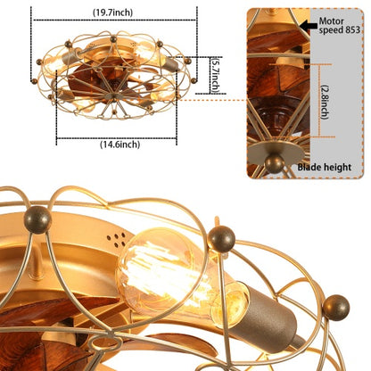 Industrial Ceiling Fan | Industrial Ceiling Fan with Light | In My Aura