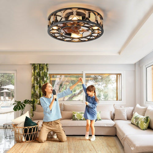 Low Profile Ceiling Fan | Modern Ceiling Fan | In My Aura