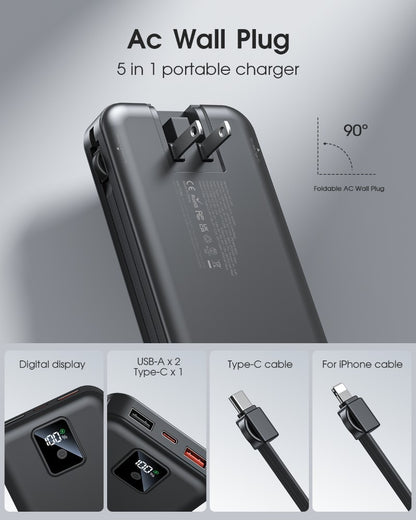 Fast Charging Power Bank | Slim Power Bank | In My Aura