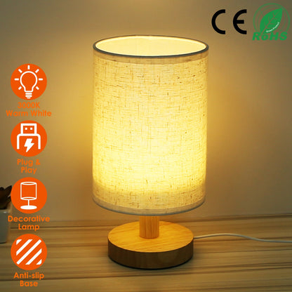 Bedside Table Lamp | USB Desk Lamp | In My Aura