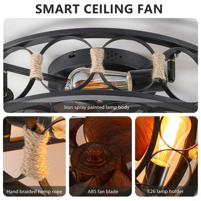 Low Profile Ceiling Fan | Modern Ceiling Fan | In My Aura